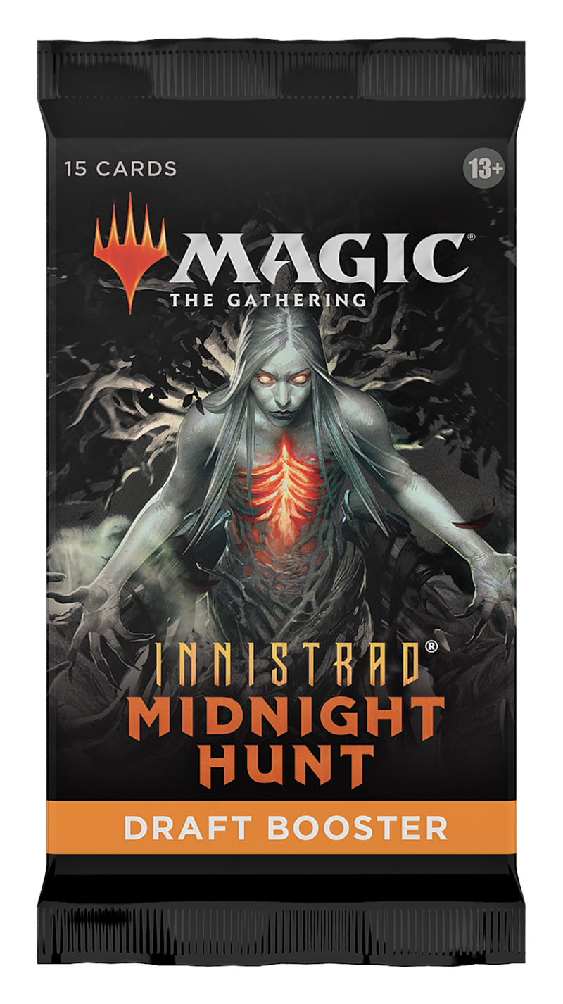 Innistrad: Midnight Hunt MID Draft Booster Pack Innistrad: Midnight Hunt MID Draft Booster Pack