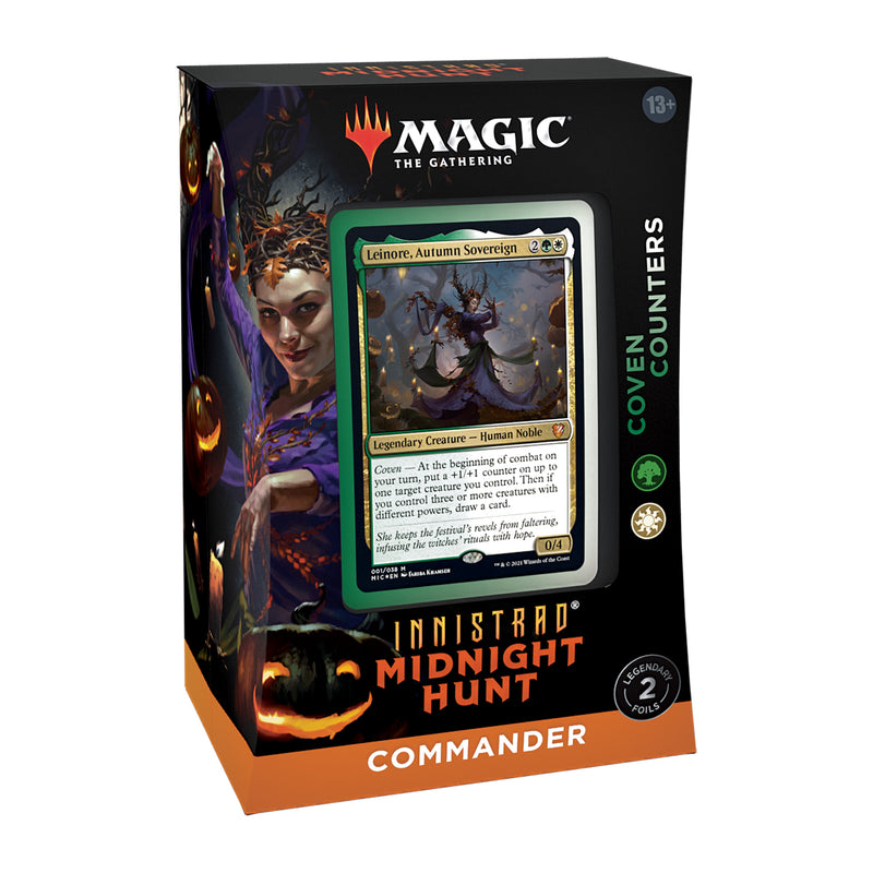 mtg midnight hunt commander card list Innistrad: Midnight Hunt MID Commander Decks