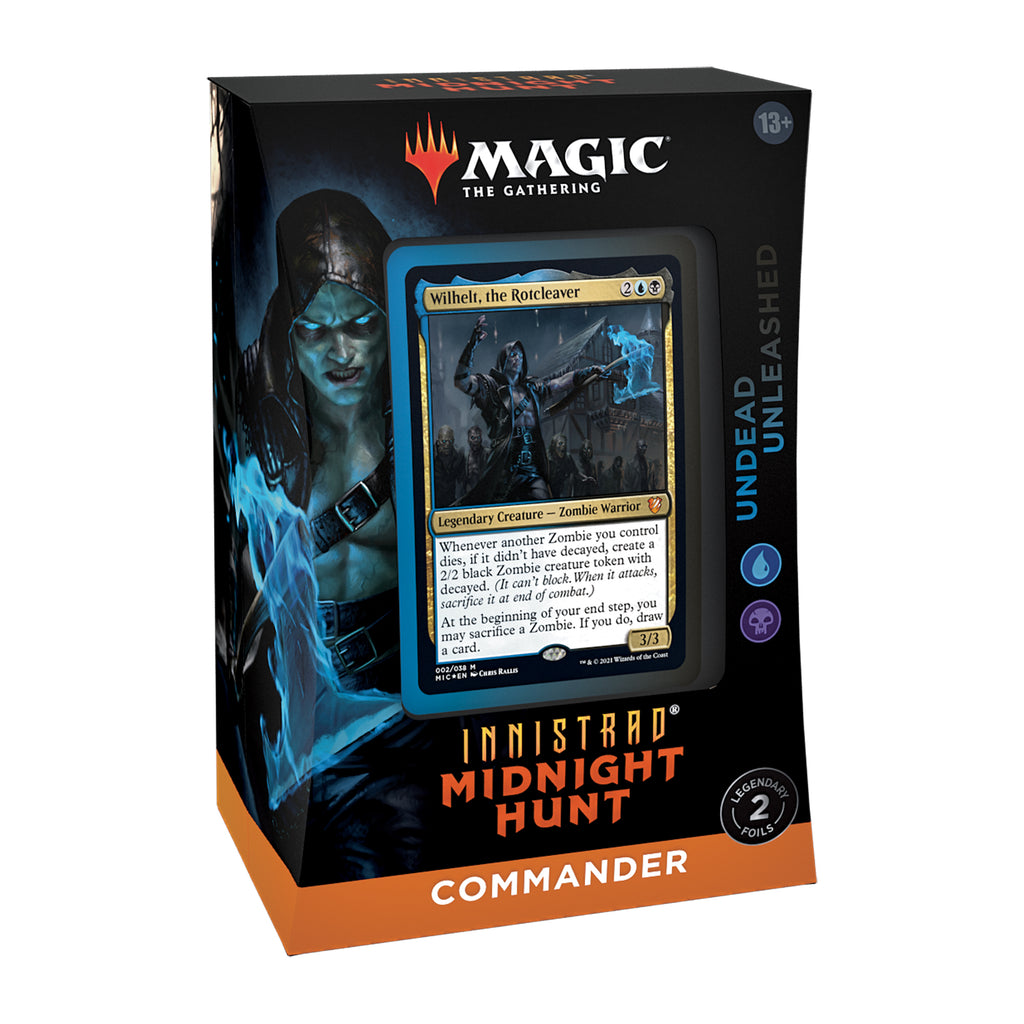 mtg midnight hunt commander deck list MTG Innistrad: Midnight Hunt Commander decklists revealed