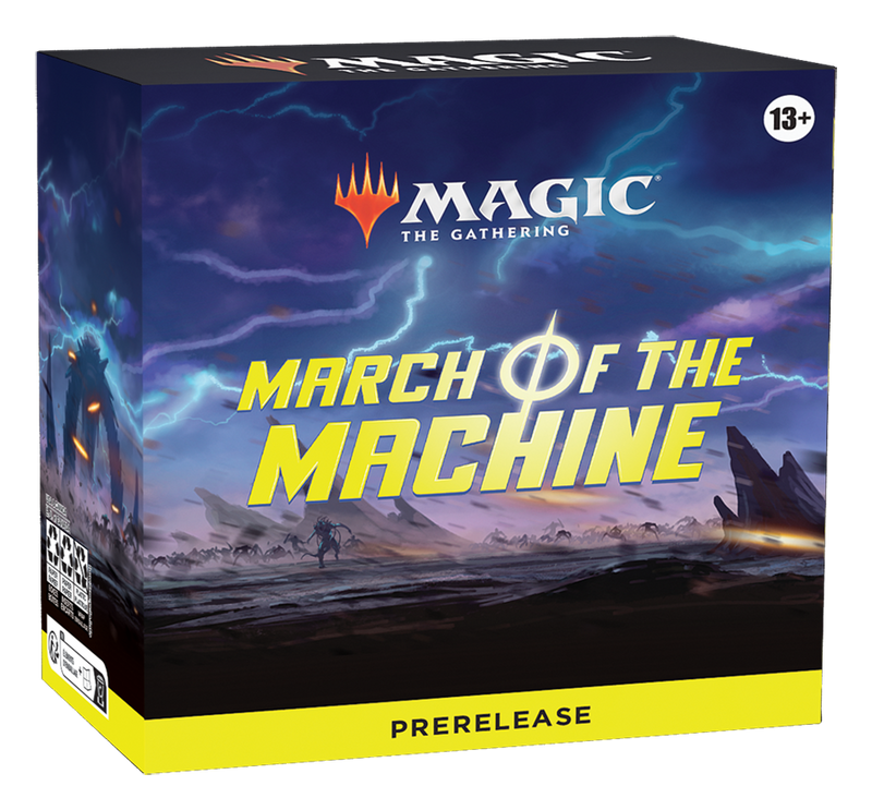 mtg mom booster box Magic - March of the Machine (MOM) - Draft - English Stamped Signature Art Card replaces Art Card in 10% of boosters Mom Set Booster content :