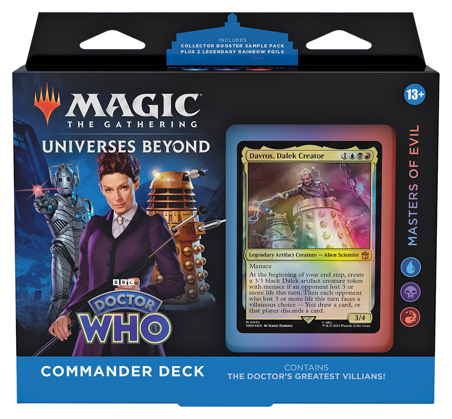 mtg doctor who commander deck lists WHO Decks the Doctor Who Commander Deck is an exciting addition to any trading card collection MTG reveals its first Doctor