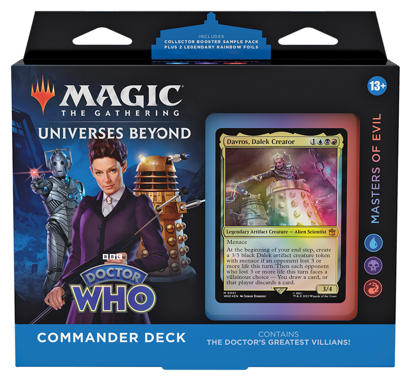 Doctor Who WHO Commander Decks