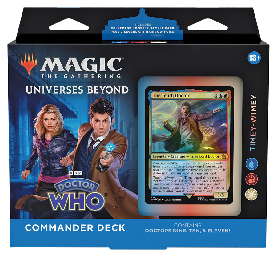 mtg doctor who commander deck lists Magic The Gathering: Doctor Who: Commander Decks main image 1