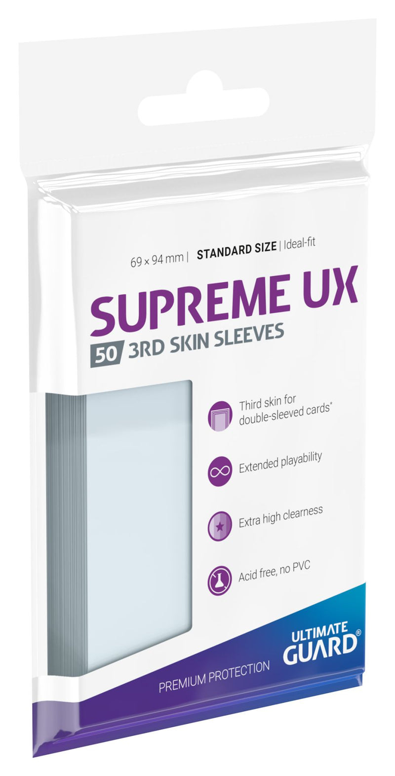 Ultimate Guard Supreme UX Sleeves 3rd Skin Sleeves