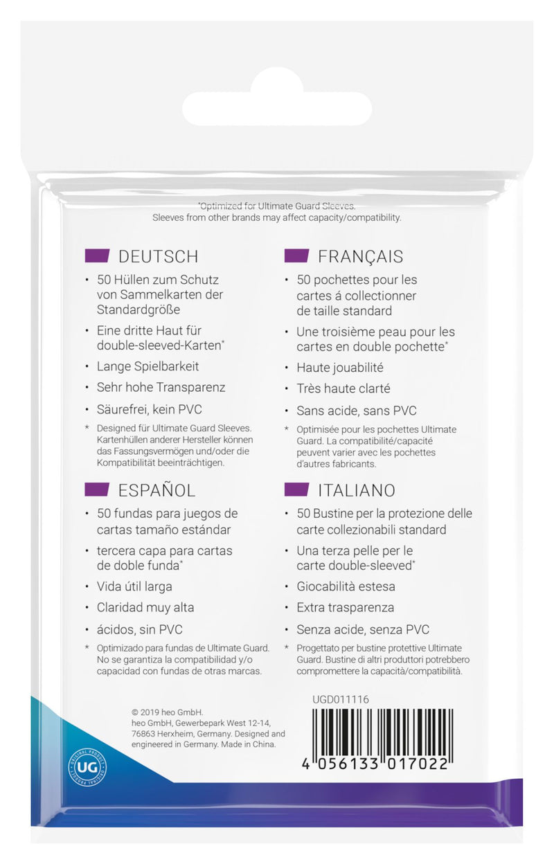 Ultimate Guard Supreme UX Sleeves 3rd Skin Sleeves