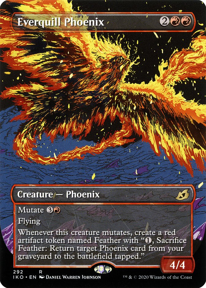 Everquill Phoenix (Showcase) [Ikoria: Lair of Behemoths]