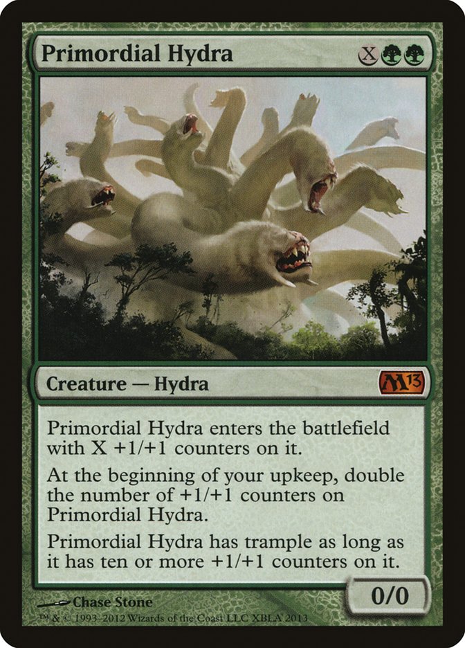 Primordial Hydra (Duels of the Planeswalkers Promos) [Duels of the Pla Primordial Hydra (Duels of the Planeswalkers Promos) [Duels of the Pla