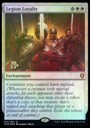 Legion Loyalty [Commander Legends: Battle for Baldur's Gate Prerelease Legion Loyalty [Commander Legends: Battle for Baldur's Gate Prerelease