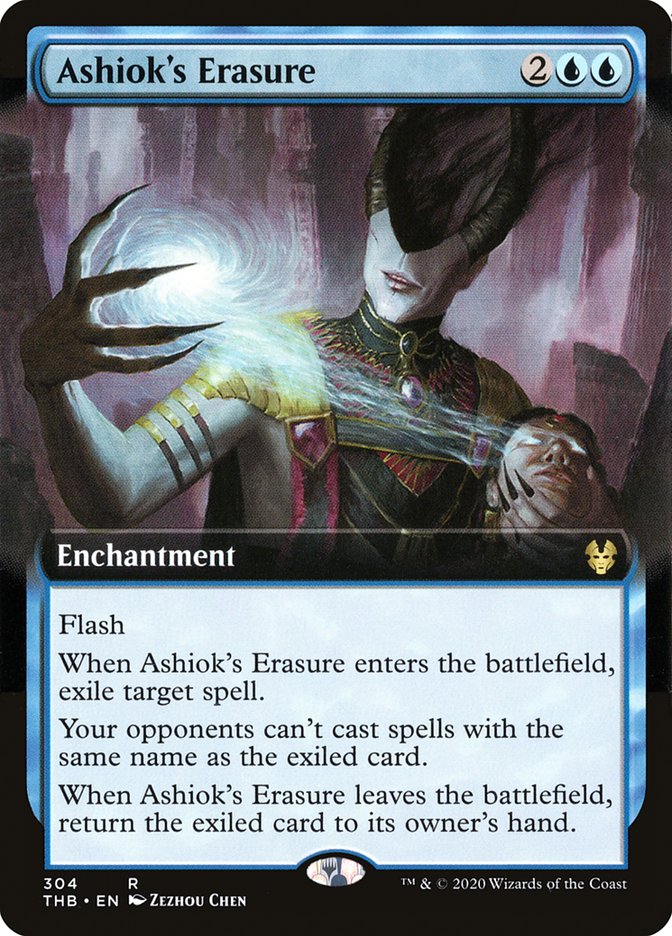 Ashiok's Erasure (Extended Art) [Theros Beyond Death]