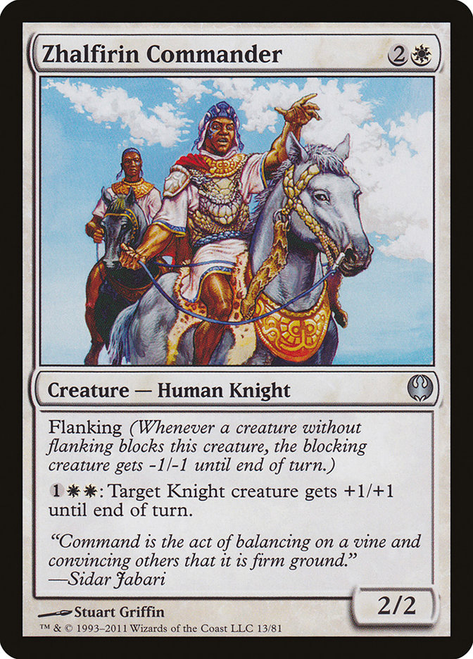 mtg flanking cards Flanking