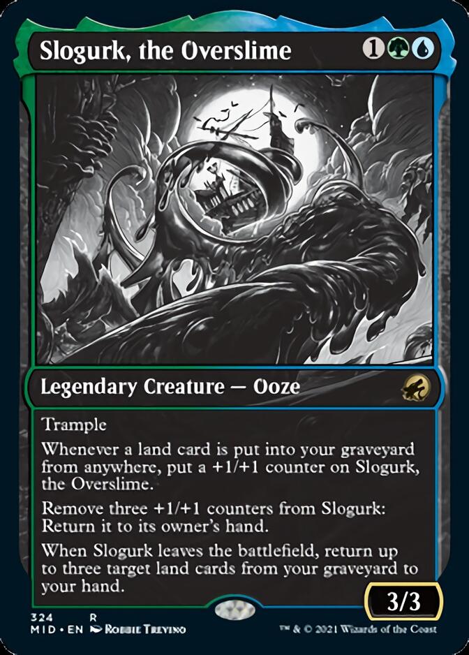 mtg eternal night cards Slogurk, the Overslime (Showcase Eternal Night) [Innistrad: Midnight H