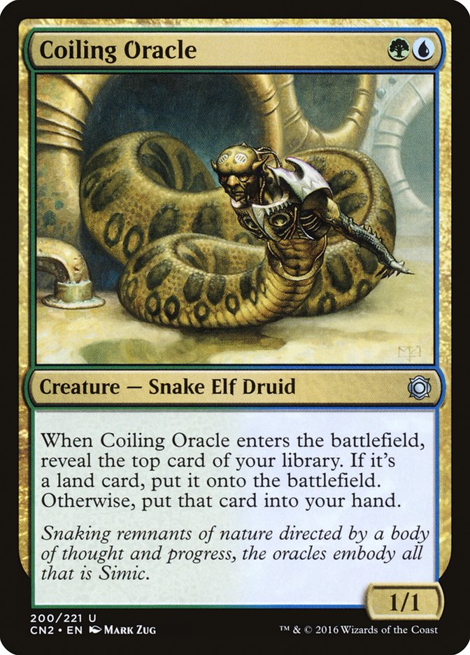 Coiling Oracle [Conspiracy: Take the Crown]