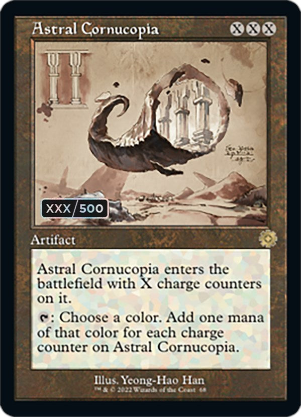Astral Cornucopia (Retro Schematic) (Serialized) [The Brothers' War Re Astral Cornucopia (Retro Schematic) (Serialized) [The Brothers' War Re
