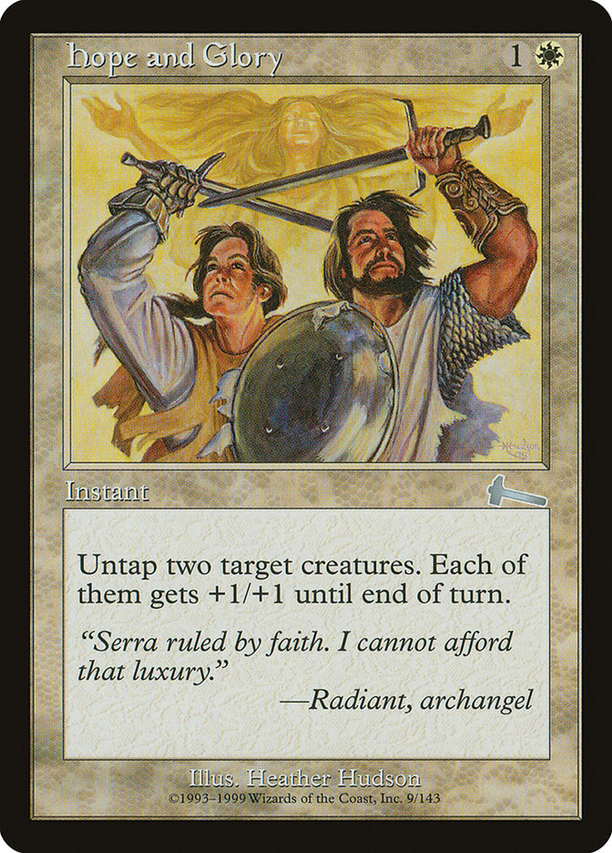 Hope and Glory [Urza's Legacy]