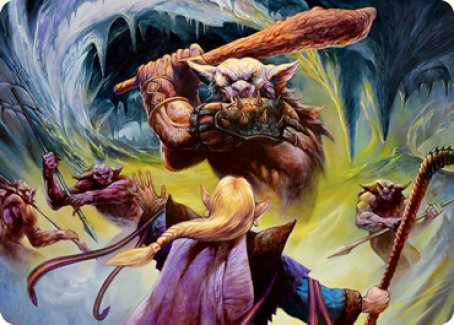 Den of the Bugbear (Dungeon Module) Art Card [Dungeons & Dragons: Adve