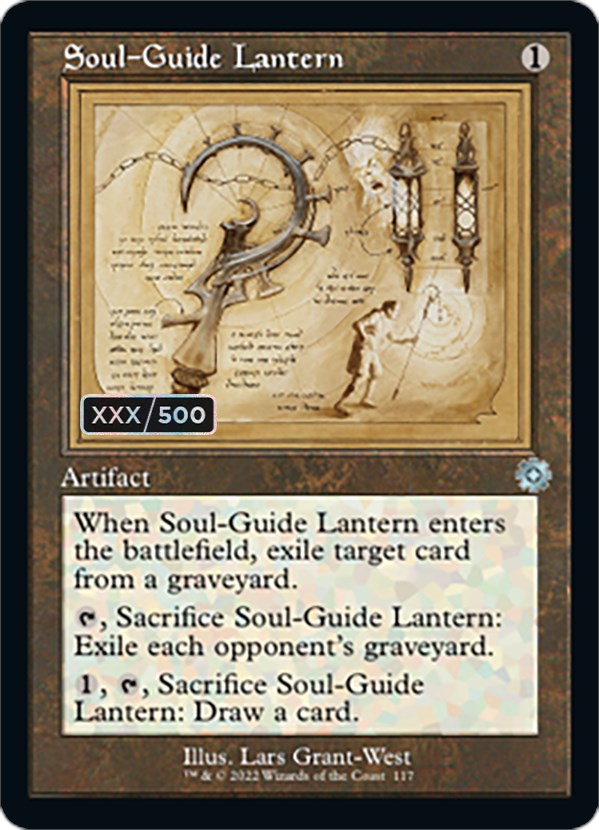 Soul-Guide Lantern (Retro Schematic) (Serialized) [The Brothers' War R Soul-Guide Lantern (Retro Schematic) (Serialized) [The Brothers' War R