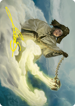 Traveling Minister Art Card (Gold-Stamped Signature) [Innistrad: Crims Traveling Minister Art Card (Gold-Stamped Signature) [Innistrad: Crims