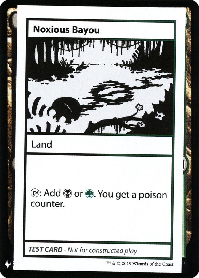 Noxious Bayou [Mystery Booster Playtest Cards]
