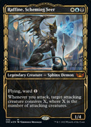 Raffine, Scheming Seer (Showcase Golden Age Gilded Foil) [Streets of New Capenna]