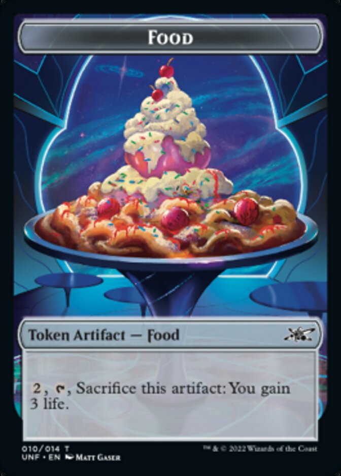 food token cards mtg Squirrel & Set Caverns & Calicos Food is a predefined token and artifact type in Magic mtg cards that create food