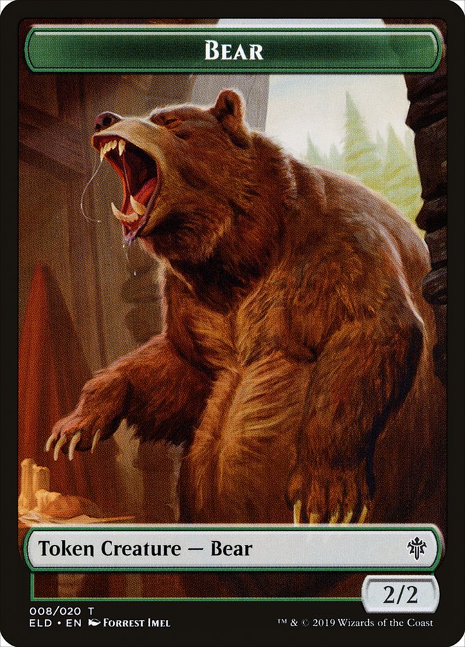 all bear cards mtg Singles instead remove all damage from it and destroy this Aura.) The Bear Necessity of 2/2