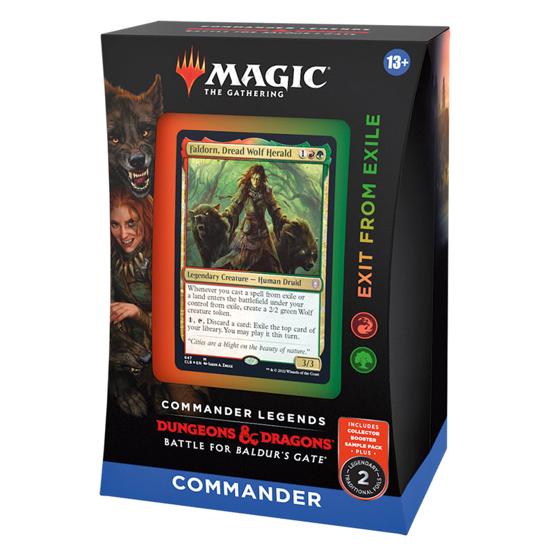 Commander Legends: Battle for Baldur's Gate CLB Commander Decks