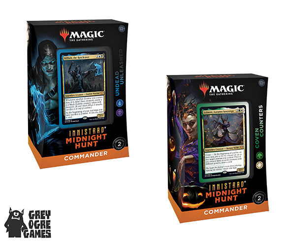 Innistrad: Midnight Hunt MID Commander Decks