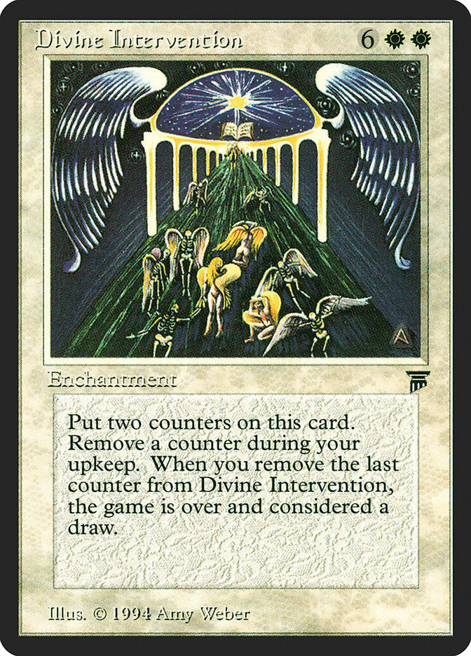 美品 Divine Intervention 英語 レジェンド MTG NM Divine Intervention [Legends]