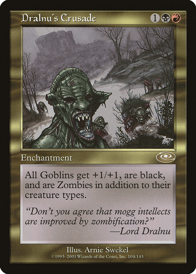 crusade mtg card Tryin to figure out the