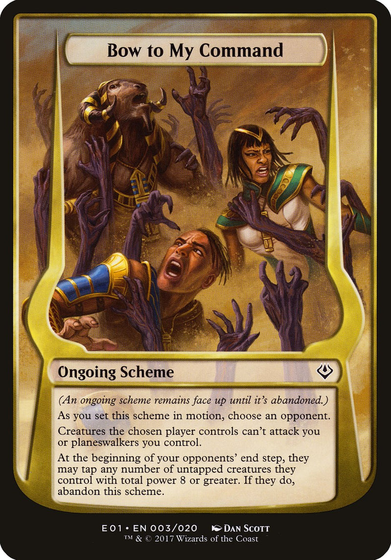 mtg archenemy scheme cards 4 Complete Decks and Schemes (Opened) taking a shared turn Two My Crushing Masterstroke (Schemes) [Archenemy