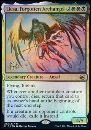 mtg liesa forgotten archangel commander deck Liesa, Shroud of Dusk LIFE DRAIN LIFEGAIN Tax Magic Custom Command CommanderComplete Unforgivable Archangel Liesa - MTG
