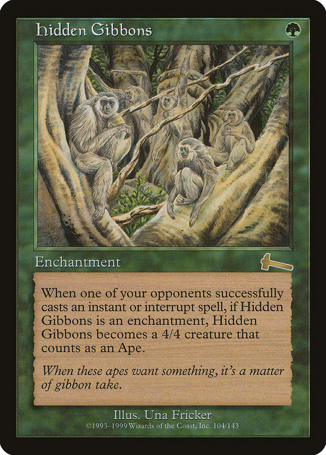 Hidden Gibbons [Urza's Legacy]