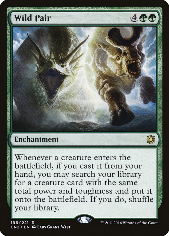 search your library for a creature card mtg Rules Text: search, your, library, for, card, named, enters, battlefield, When, 32 cards