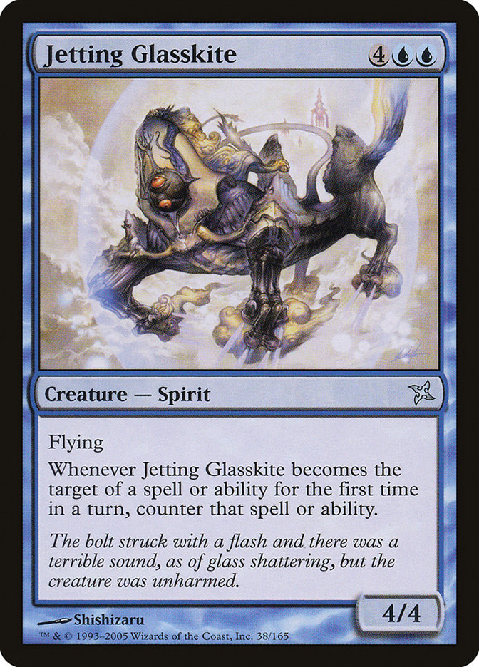 Jetting Glasskite [Betrayers of Kamigawa]