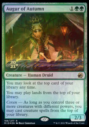 mtg you may play the top card of your library Rules Text: Play with the top card of your library revealed, 14 cards