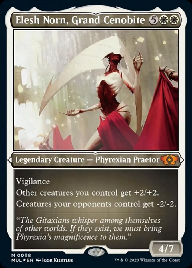 elesh norn mtg card Mtg Altered Art Card-elesh Norn, Grand Cenobite