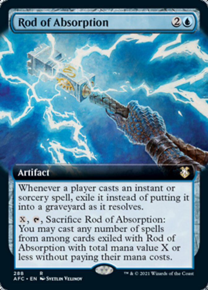 Rod of Absorption (Extended Art) [Dungeons & Dragons: Adventures in th Rod of Absorption (Extended Art) [Dungeons & Dragons: Adventures in th