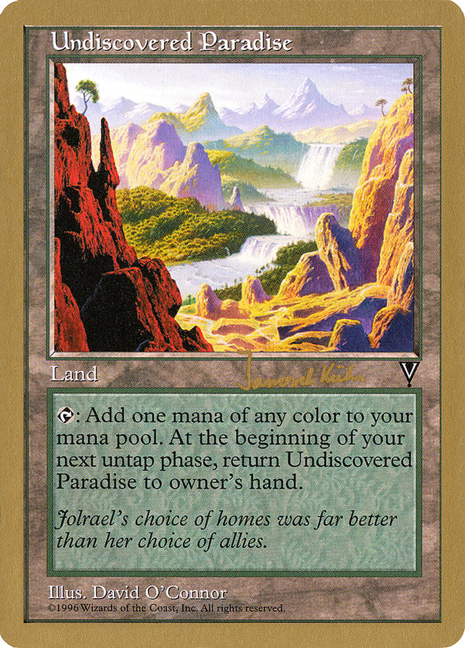 1997 world champion mtg card Magic The Gathering Championship Seattle Deck: Jakub Slemr : Toys & Games or anyone looking to own a valuable piece of Magic the Gathering heritage. 1996 World Champion, Special Occasion