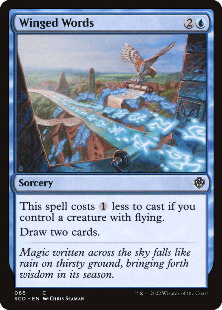 mtg flying commander deck Decks & More Compatible with Magic The Gathering: Elite - Blue White - Bird - Modern Legal - Custom Built - MTG and essential lands MTG STARTER COMMANDER DECKS