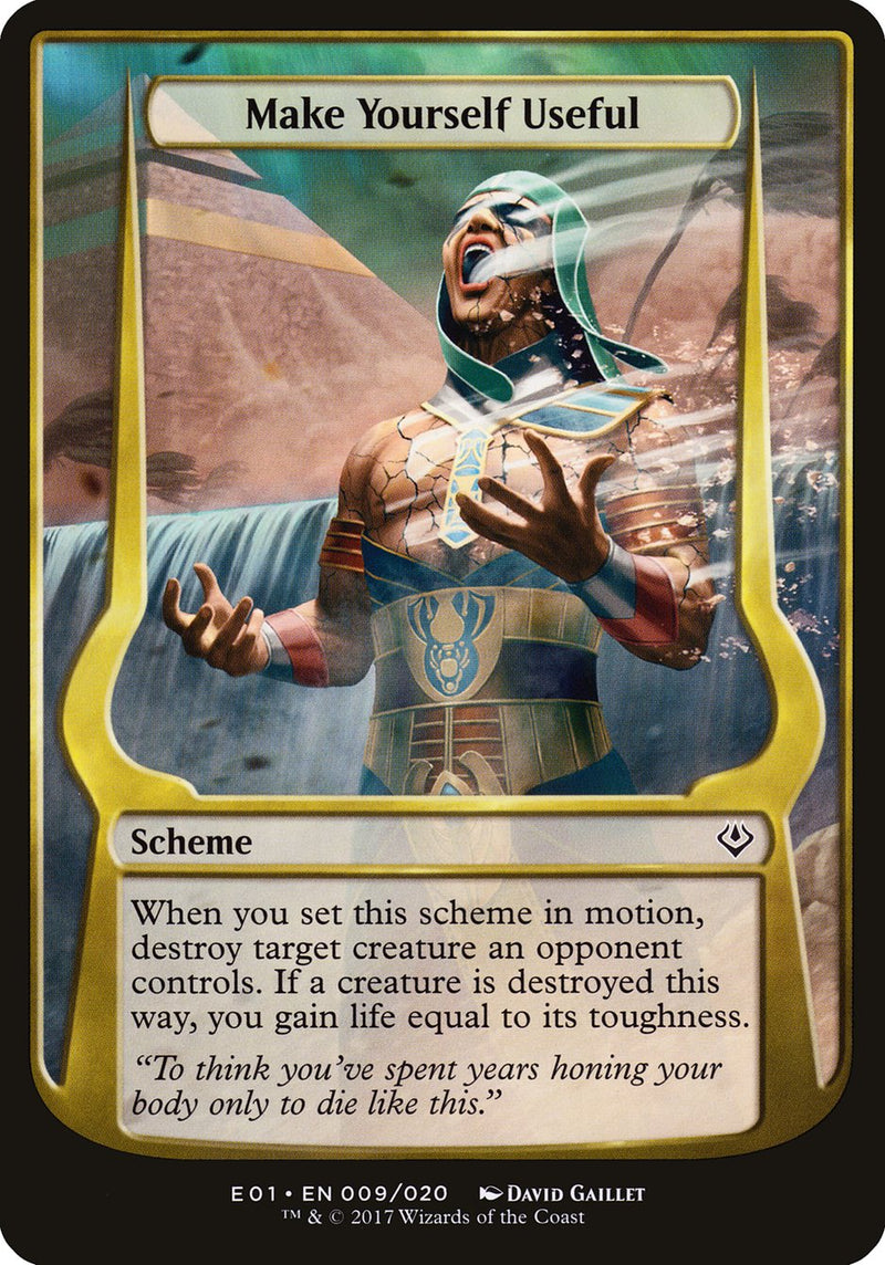 Make Yourself Useful (Schemes) [Archenemy: Nicol Bolas Schemes]