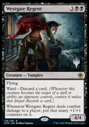mtg forgotten realms promo cards Westgate Regent (Promo Pack) [Dungeons & Dragons: Adventures in the Fo