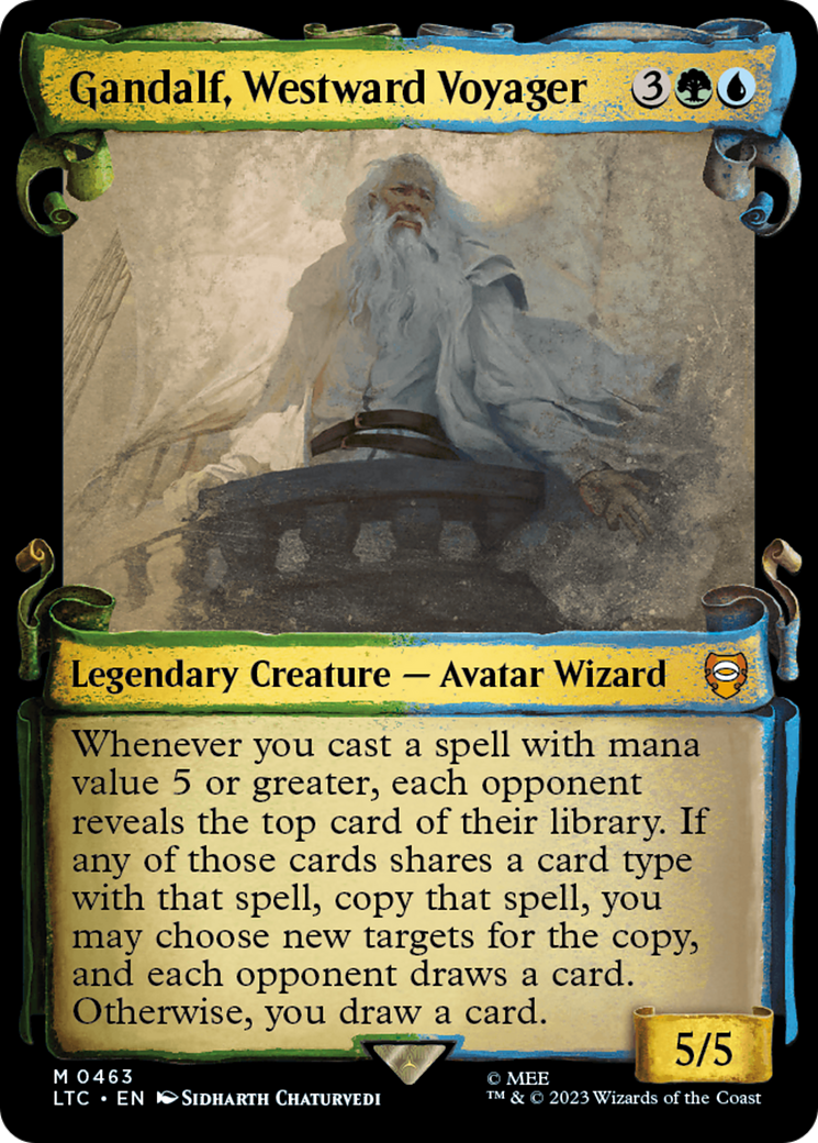Gandalf, Westward Voyager [The Lord of the Rings: Tales of Middle-Eart