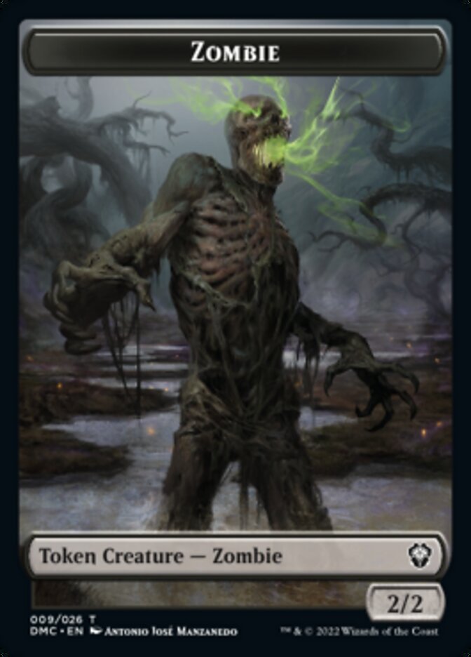 mtg cards that make zombie tokens Token Print Flying Reverse Type What's the best commander for