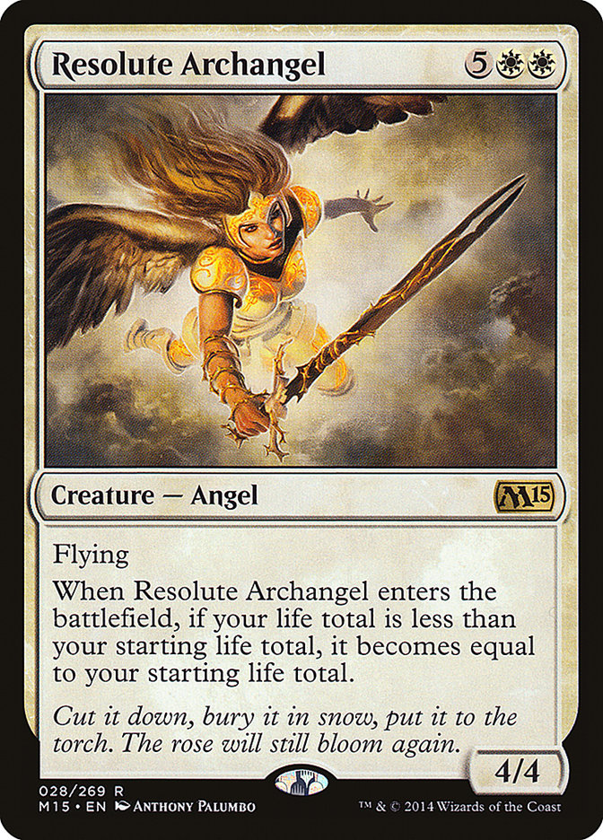 Resolute Archangel [Magic 2015]