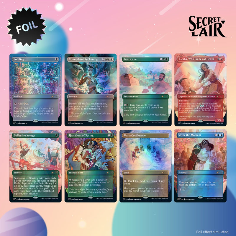 Secret Lair Drop: Pride Across the Multiverse Foil Edition