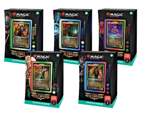 Streets of New Capenna SNC Commander Decks